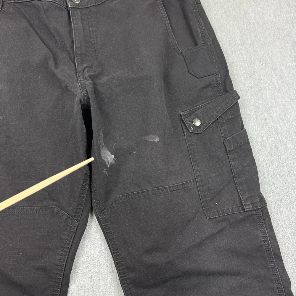 Carhartt Pants Mens 40X30 Relaxed Straight Ripstop Double Knee Cargo 105461‎